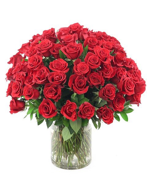 RIZZ Rose Arrangement - Vase
