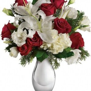 Teleflora’s Silver Noel Bouquet