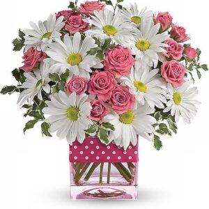 Teleflora’s Polka Dots and Posies
