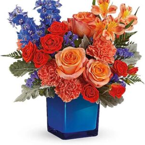 Teleflora’s Blue Daydream Bouquet
