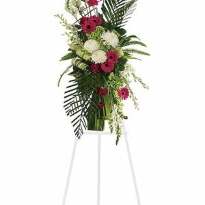 Gerberas and Palms Spray