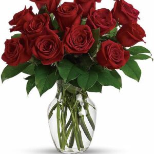 Enduring Passion – 12 Red Roses