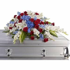 Distinguished Service Casket Spray