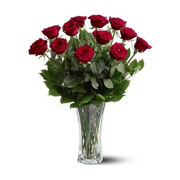 A Dozen Premium Red Roses