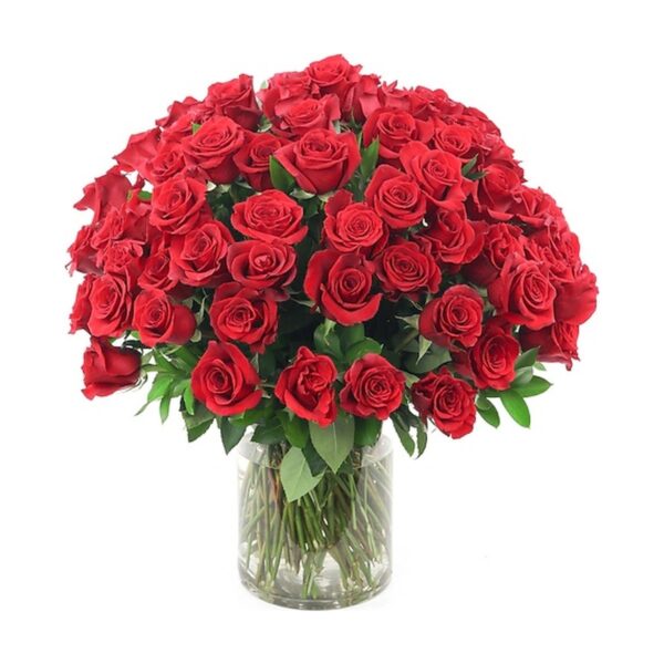 "RIZZ" Rose Arrangement - Vase
