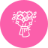 flower bouquet icon